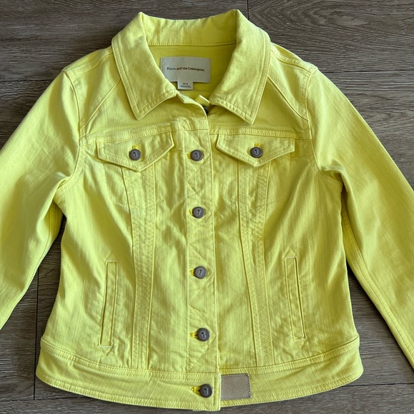 Anthropologie Pilcro Yellow Jean Jacket - Picture 2 of 7